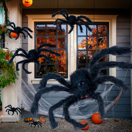 Araña falsa negra 1,50 m