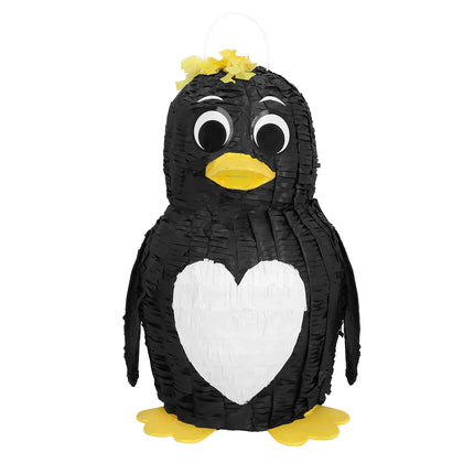 Piñata de pingüino (22 x 30 x 37 cm)