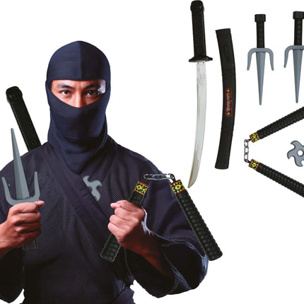 Set ninja de 5 piezas