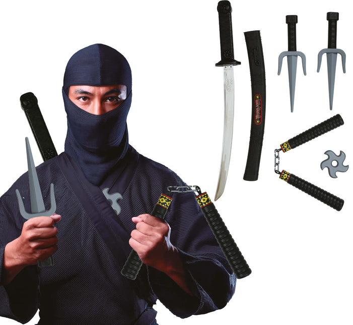 Set ninja de 5 piezas