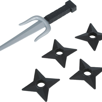 set ninja 5 piezas negro