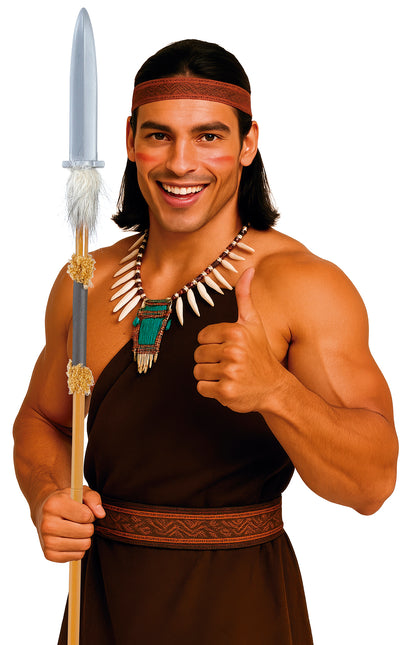 Lanza indígena desmontable de 120 cm