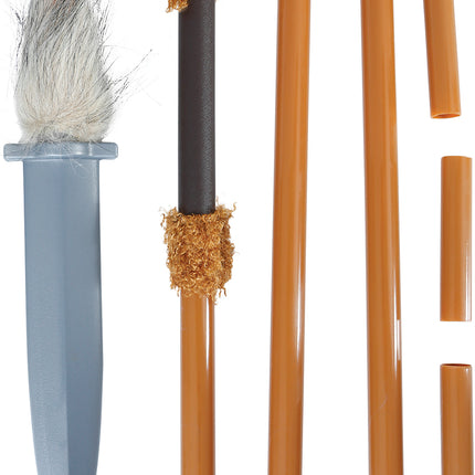 Lanza indígena desmontable de 120 cm