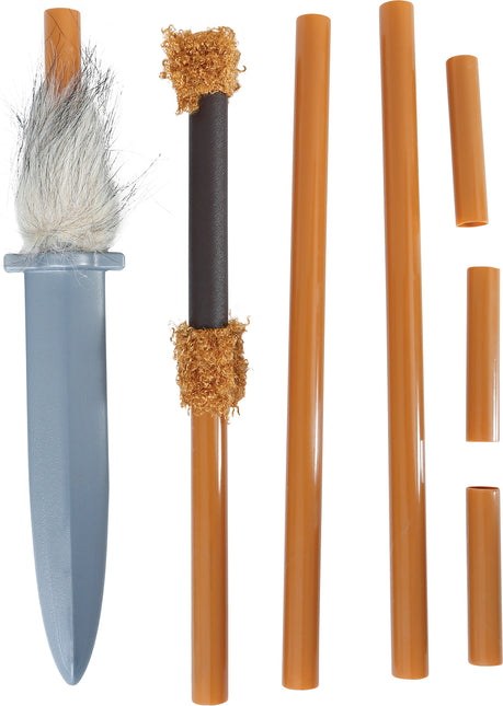 Lanza indígena desmontable de 120 cm