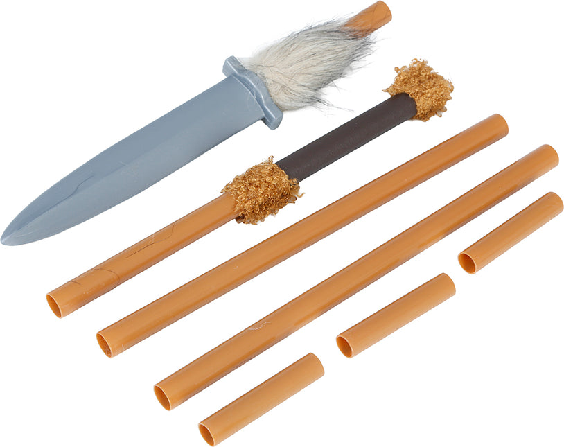 Lanza indígena desmontable de 120 cm