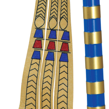 Cetro de faraón Juego de 2 piezas, 35 cm
