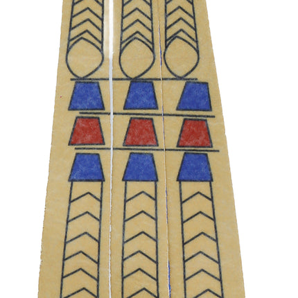 Cetro de faraón Juego de 2 piezas, 35 cm