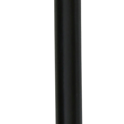 Bastón Plata Negra Pomo Diamante 85cm