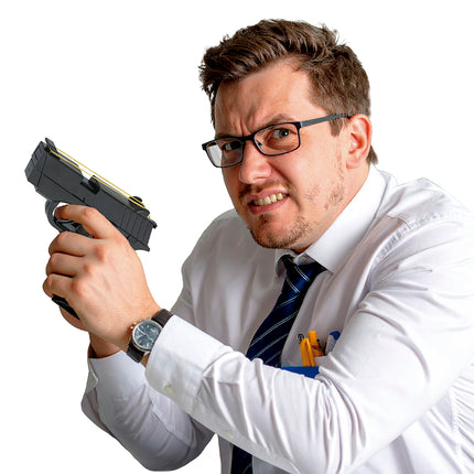 Pistola elástica 17 cm