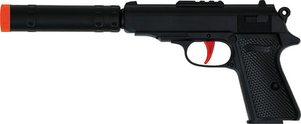 Pistola con silenciador 29 cm