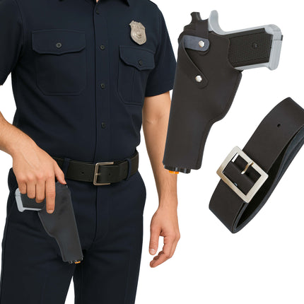 Pistola Con Funda 22cm