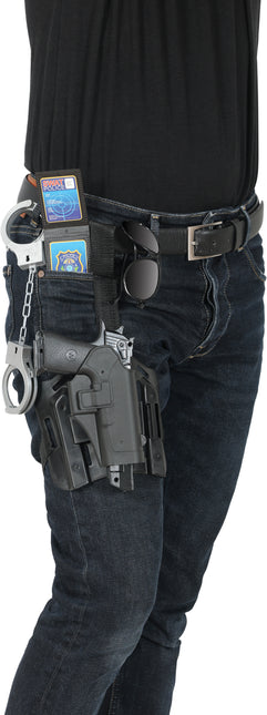 Juego de disfraces de policía 6 piezas