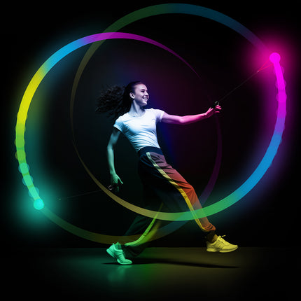 Pelota De Baile Multicolor Con Led 7 cm