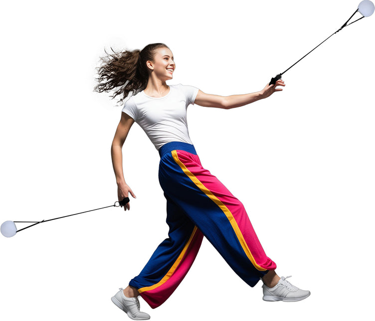 Pelota De Baile Multicolor Con Led 7 cm