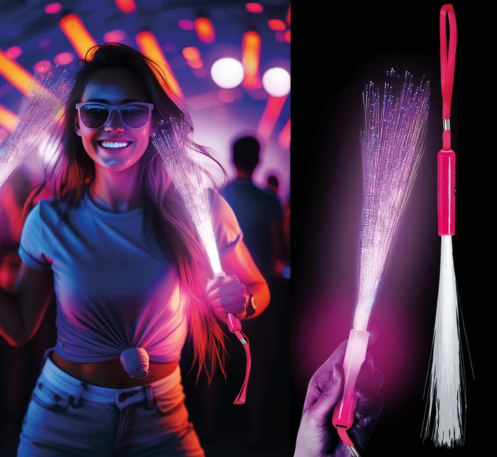 Palo de Led de colores Fibras de vidrio 25cm