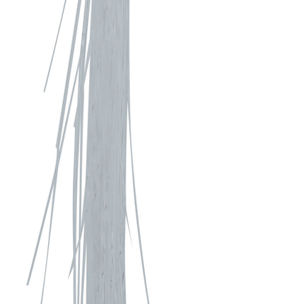 33 cm fibra óptica, led, mechón con mariposa