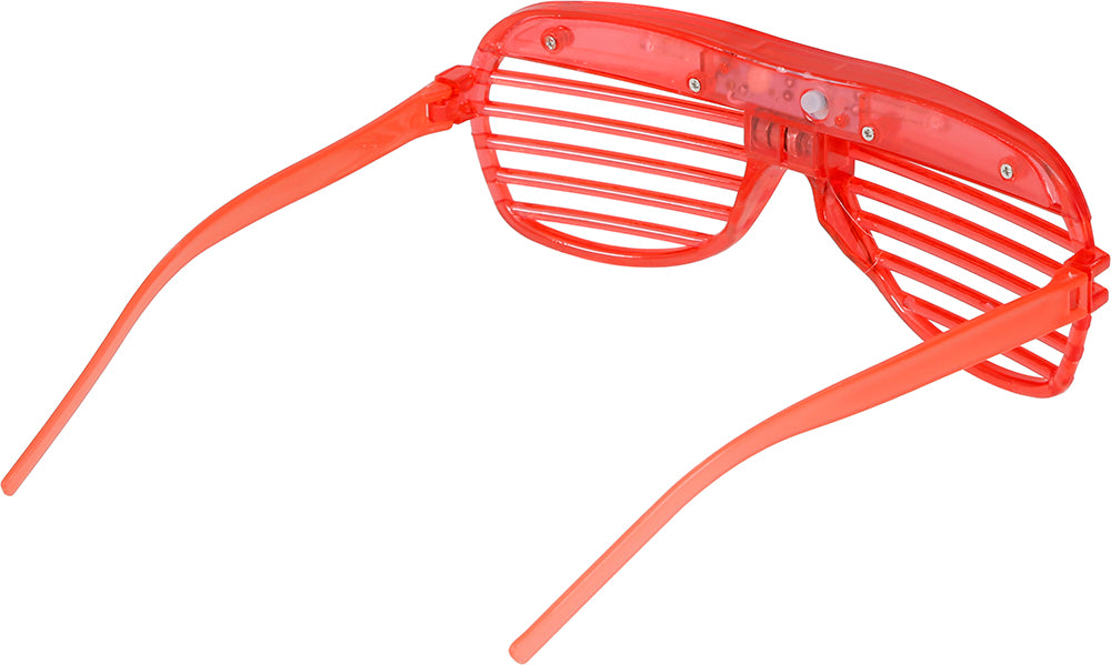 Gafas rojas con luz