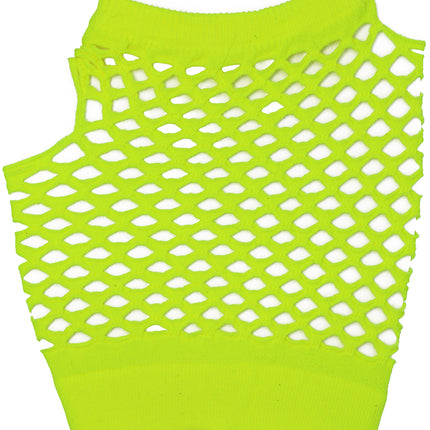 Neon 80S Juego de accesorios Amarillo 5 piezas