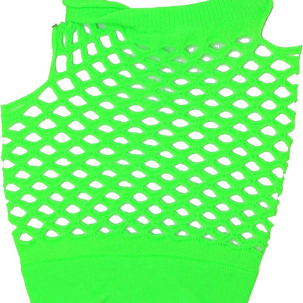 Juego de accesorios Neón 80S Verde Brillante 5 piezas