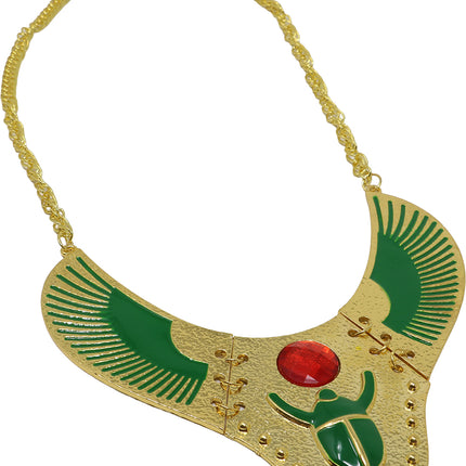 Collar Cleopatra Oro Verde