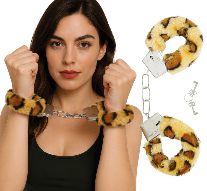 Esposas Leopardo Marrón Beige