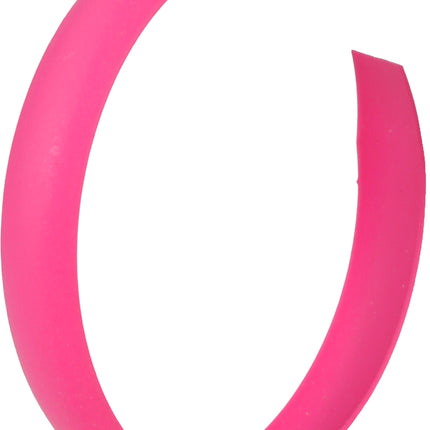 Pendientes de aro de neón