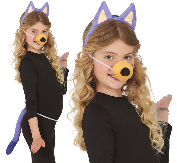 Conjunto de disfraz para perro de 3 piezas