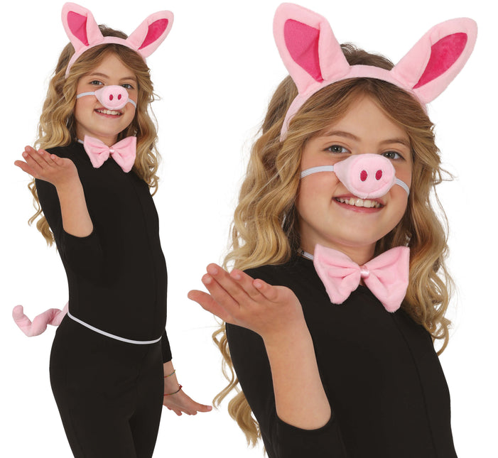 Accesorio Cerdo 4 piezas