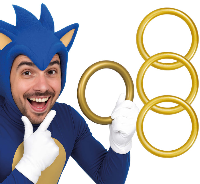 Anillos de oro 3 piezas