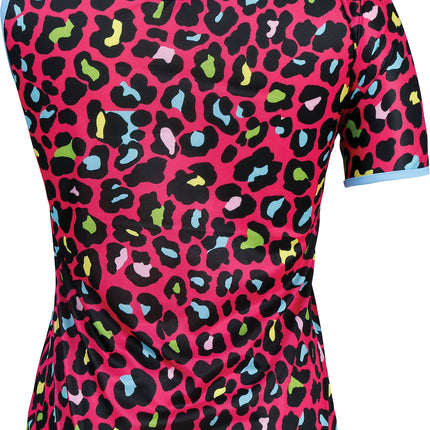 Camiseta leopardo años 80