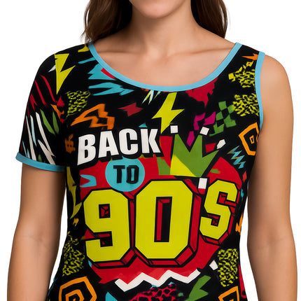 Camiseta años 90, adulto