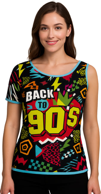 Camiseta años 90, adulto