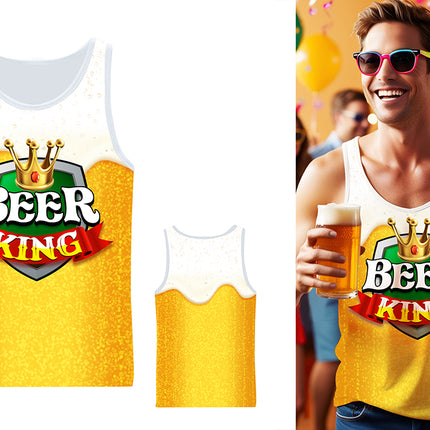 Camiseta Cerveza Oro Blanco