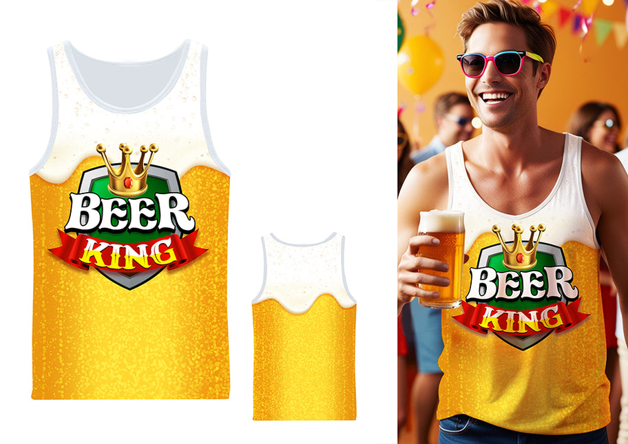 Camiseta Cerveza Oro Blanco