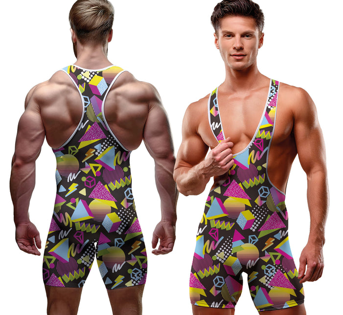 Mono Neón 80S Hombre