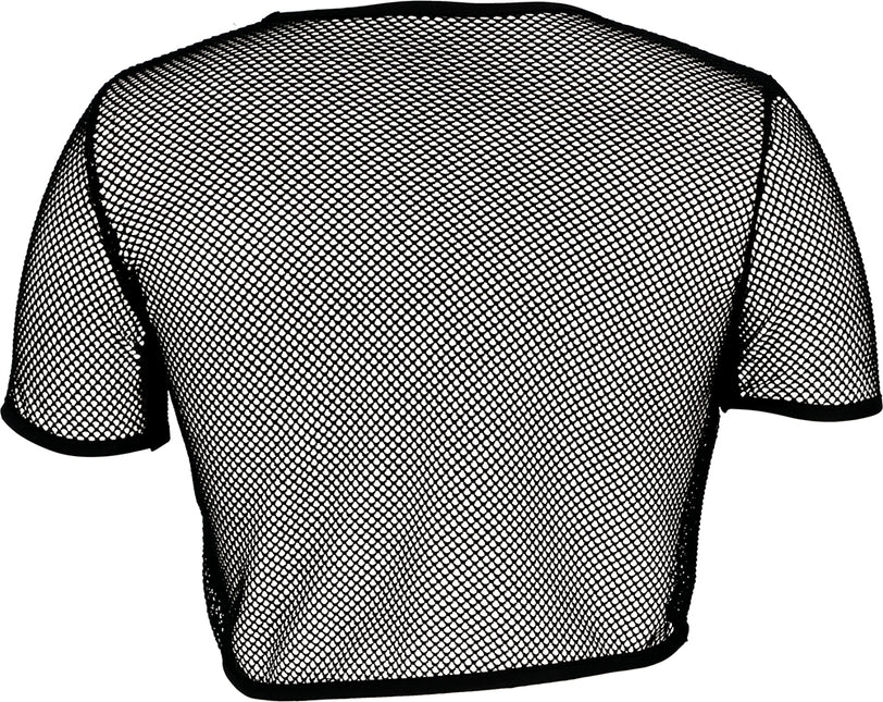 Camiseta de rejilla Setas