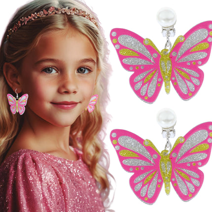 Pendientes mariposa