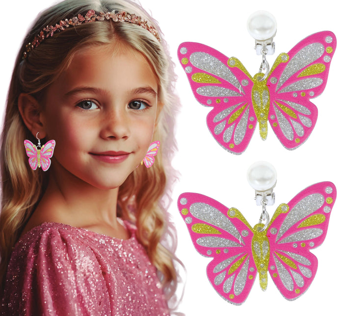 Pendientes mariposa