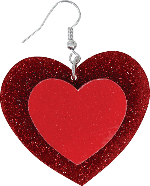 Pendientes Corazones 5cm
