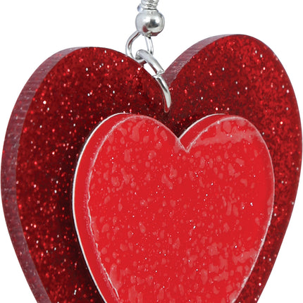 Pendientes Corazones 5cm