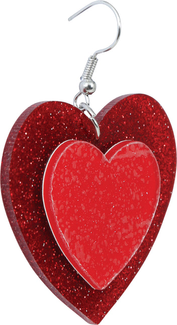 Pendientes Corazones 5cm
