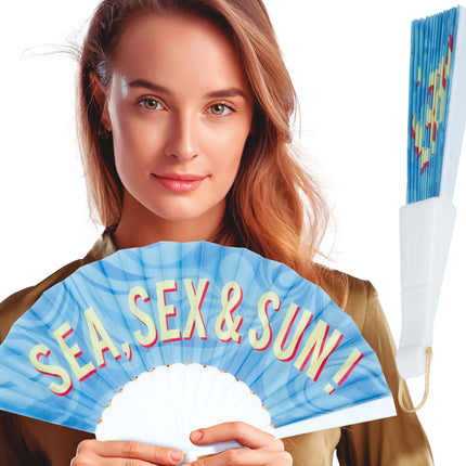 Abanico mar, sexo y sol