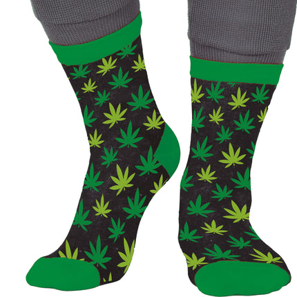 Calcetines Maleza Negro Verde Adultos