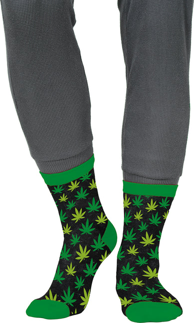Calcetines Maleza Negro Verde Adultos