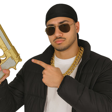 Purpurina Pistola Falsa Oro Plata