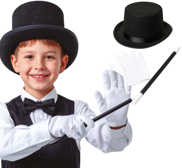 Juego de Disfraces de Mago 4 piezas