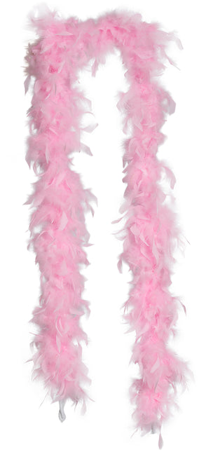 Pluma de boa, 80 gr rosa