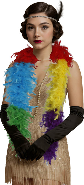 Boa pluma, 80 gr multicolor