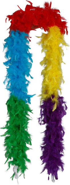 Boa pluma, 80 gr multicolor