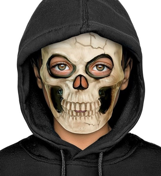 Máscara de calavera para niños